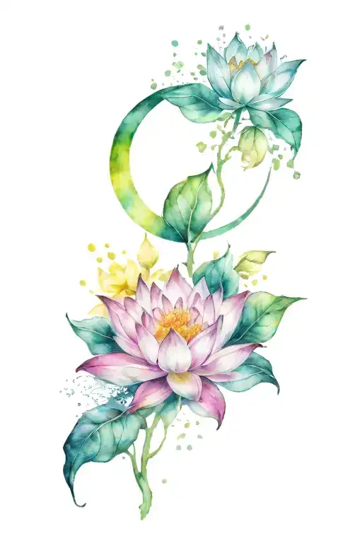 Flower Of Life Moon Phase Lotus Flower