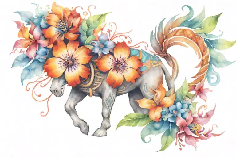 Mayan Warrior Flowers