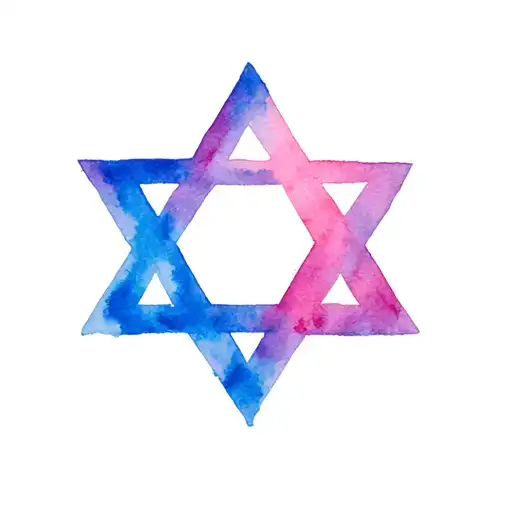 Star Of David With Cancer