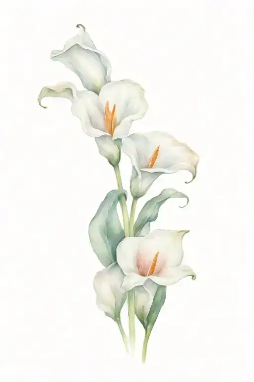 Calla Lily Rose Daiisy