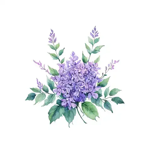 Medusa Lilacs Delicate