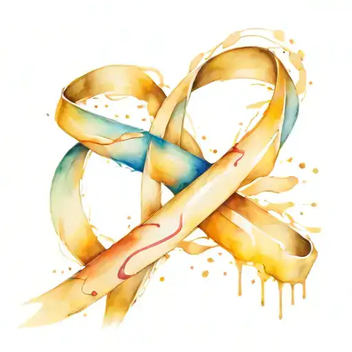 Awareness Ribbon Fine Line