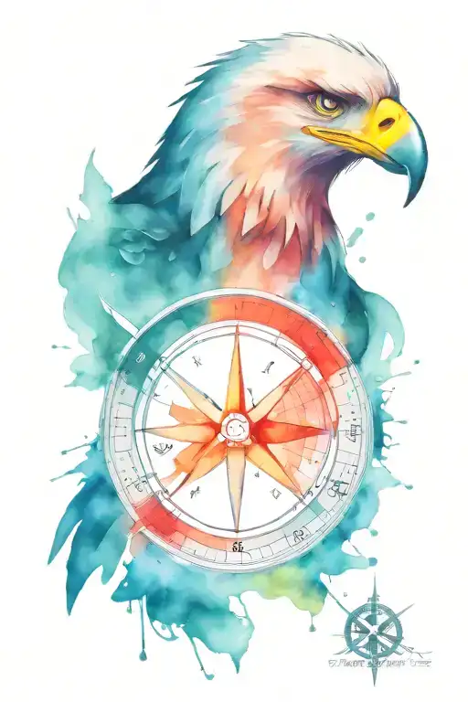 Eagle Head Compass