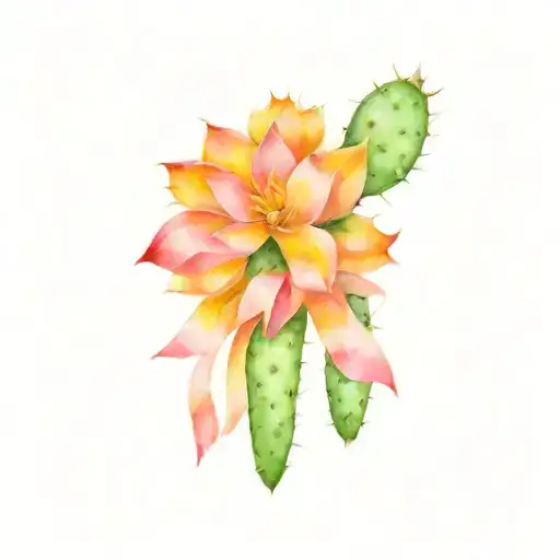 Cactus With A Bow On The Top