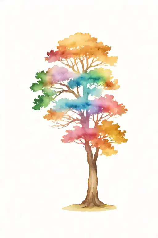 Sequoia Tree Intertwined