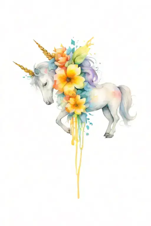 Mother And Daughter Unicorn Flower