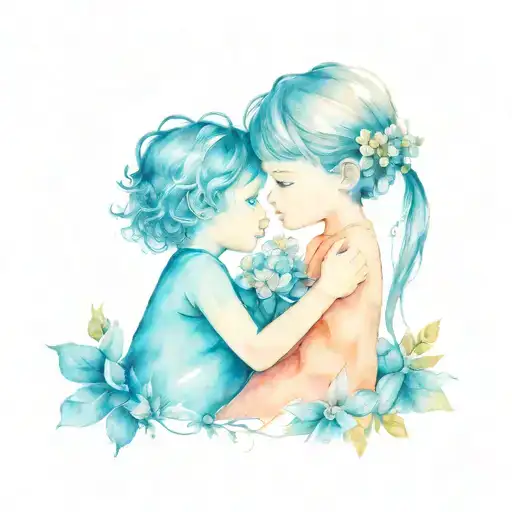 Memorial Tattoo For Little Brother Sister Bond