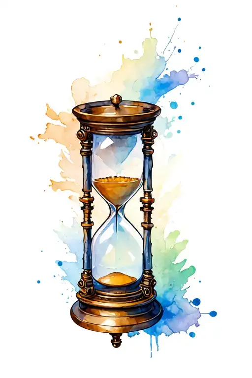 Steampunk Hourglass