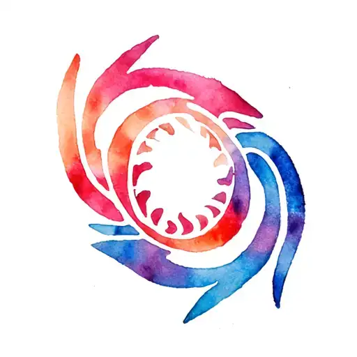 Maori Symbol Of Friendship And Passion