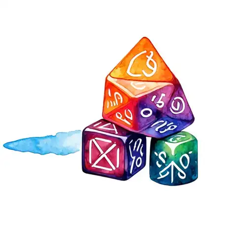 Dungeons And Dragons Dice Set