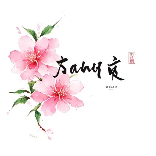 Sakura And Japanese Word