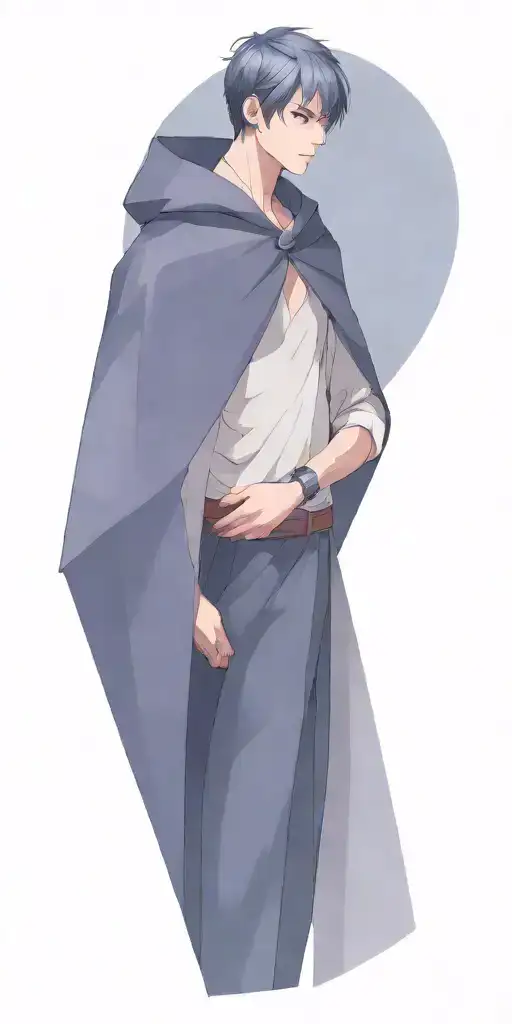 Anime Man With Cape