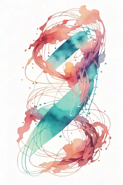 Cyberpunk Minimalist Armband With Elegant Lines Going