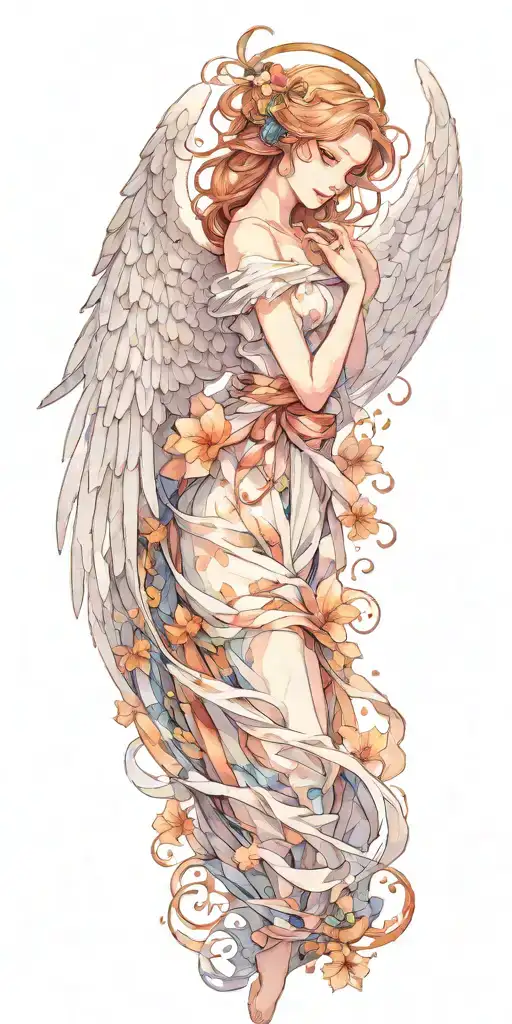 Anime Female Angel