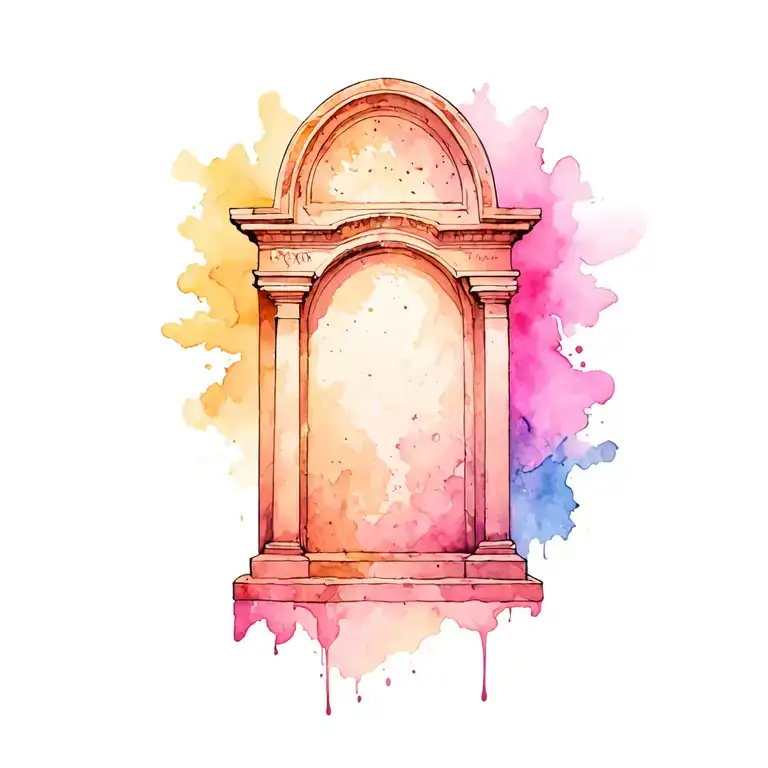 Tomb Stone Pastel