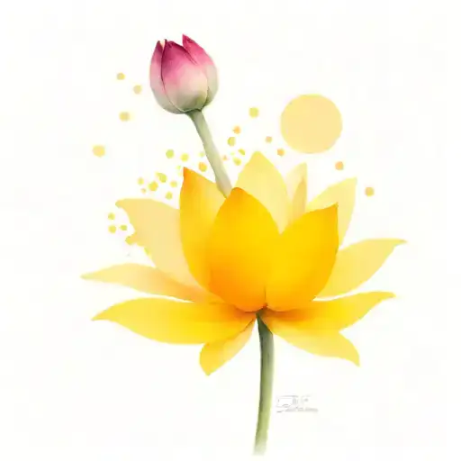 Lotus With Simi Colon