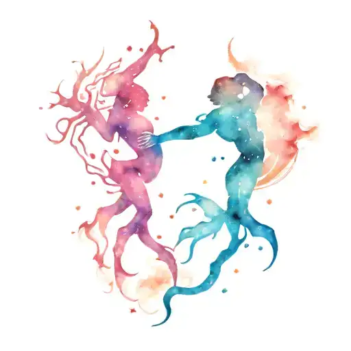 Gemini And Scorpio Constellation