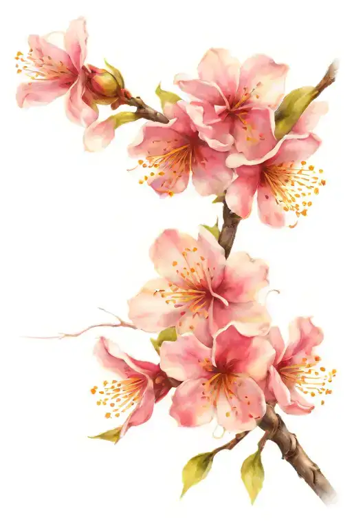 Overcoming A Stabbing With Scissors And Cherry Blossom Tree