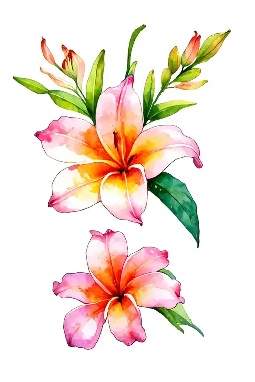 Lilium Flowe Rose Flower Plumeria Flower Carnation Flower