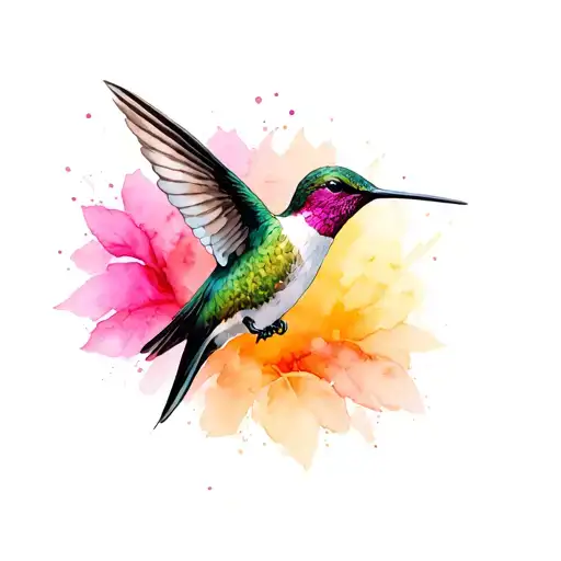 Memorial Hummingbird Flying