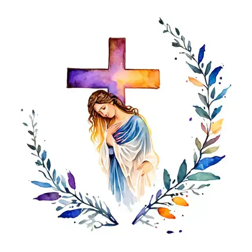 Mother And Holy Cross