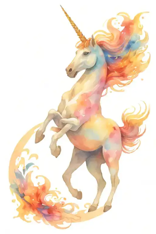 Unicorn Rising Like The Phoenix