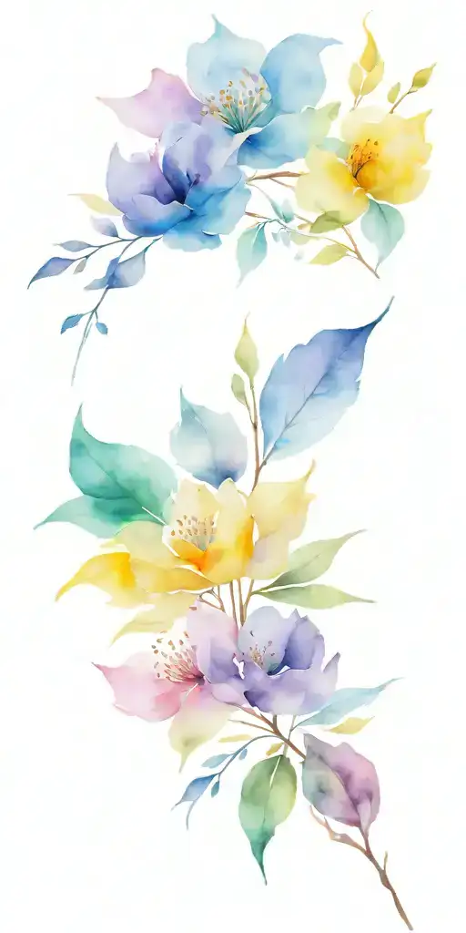 An Array Of Shapes And Colors