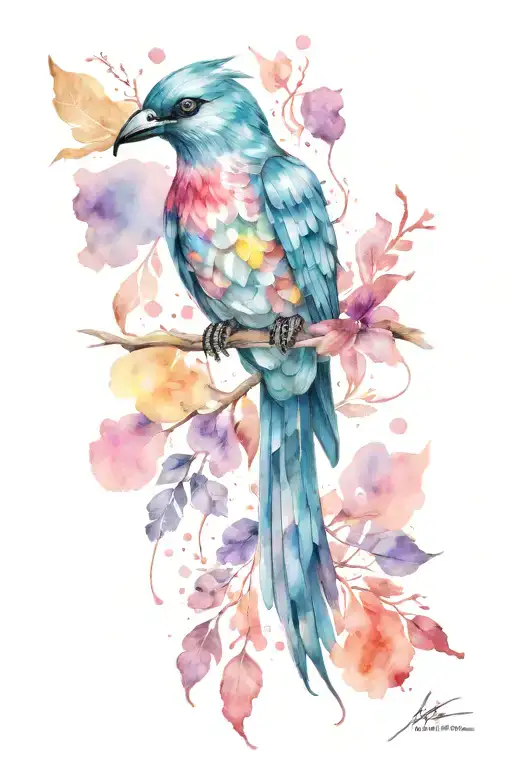 Jamaican Doctor Bird Flying