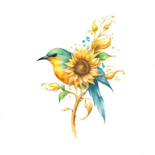 Sunflower Bird