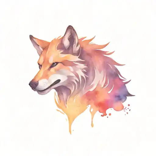 Fenrir Wolf Eating The Sun