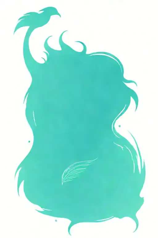 Mermaid Phoenix Galaxy