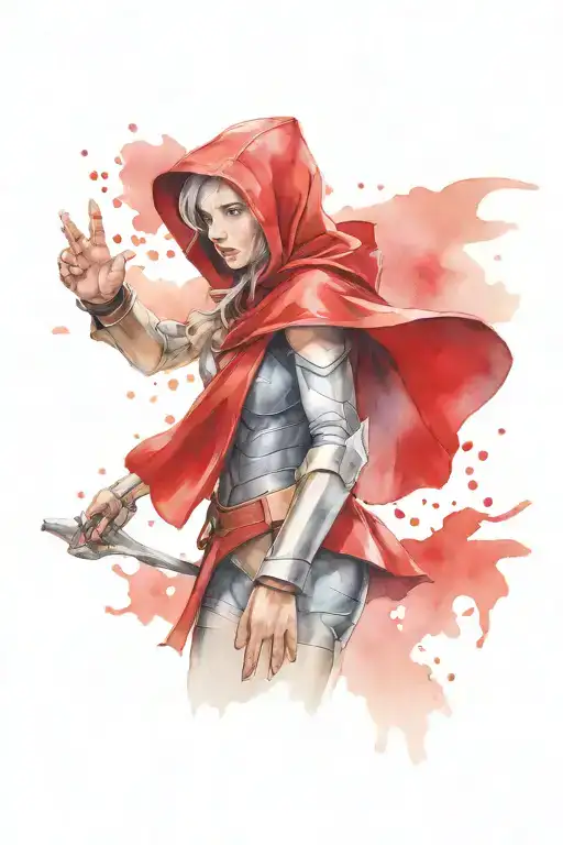 Ironman Sport Red Riding Hood