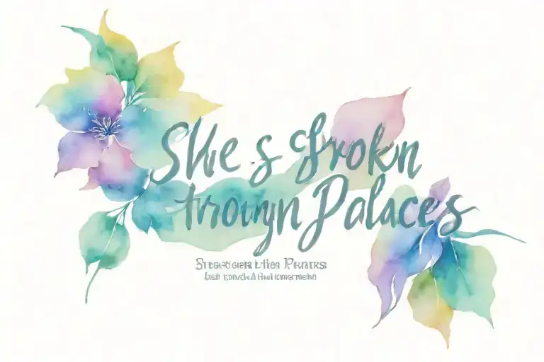 Quote Written So She Became Strong In The Broken Places