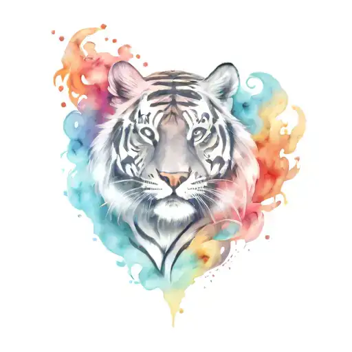 Fire And Water Tiger