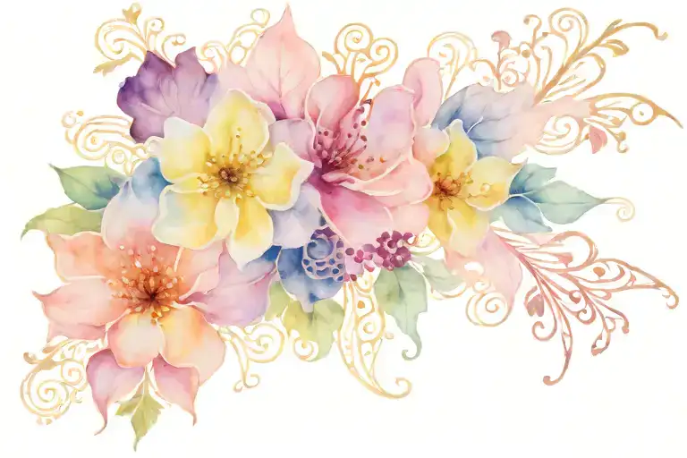 Floral Lace Like Patterns