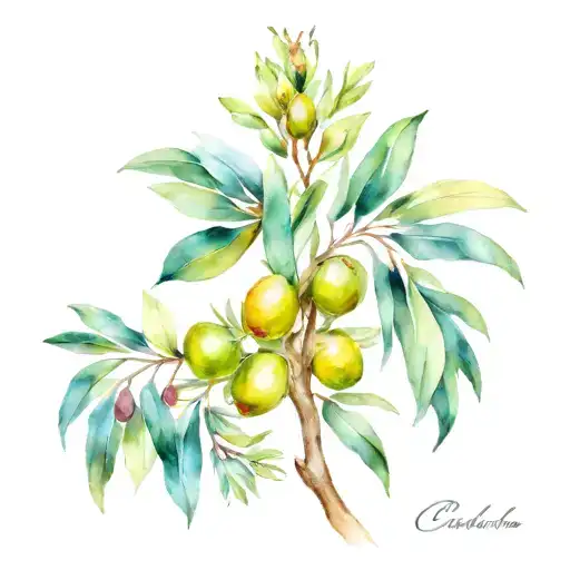 Olive Tree And Laure