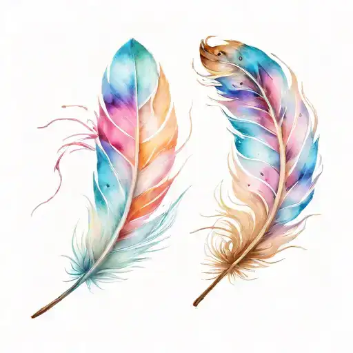 Chrisitheam Feather Feather Feather