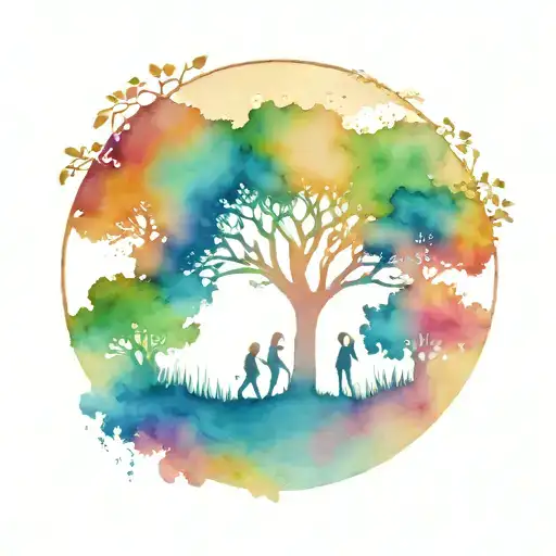 Tree Of Life With People From My Family