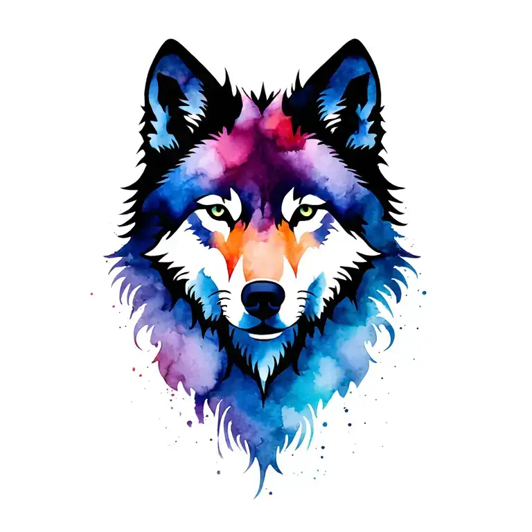 Shadow Wolf Silhouette