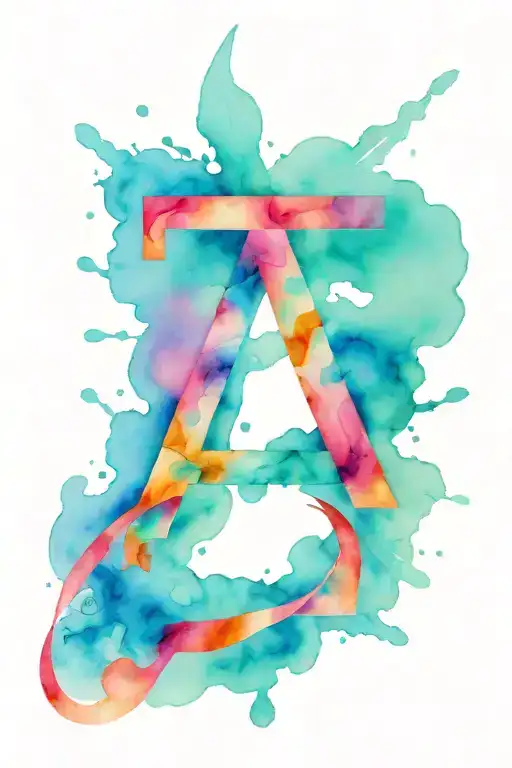 Autism Symbol And Fibromyalgia Symbol Merging