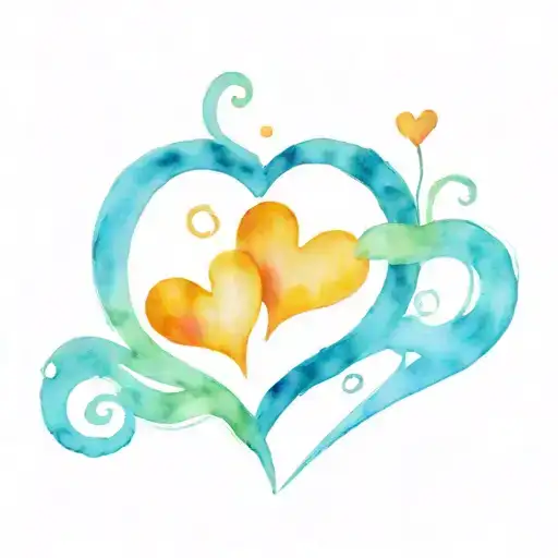 Mom Dad Son Haitian Love Heart