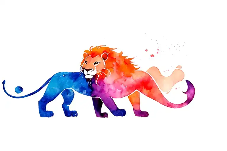 Roi Lion Disney Style