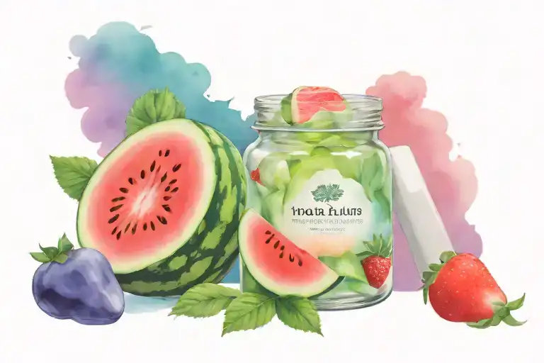 Vicks Vapor Jar Colorado Rockies Watermelon And Strawberry