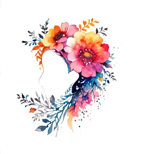 Warrior Made Of Flowers