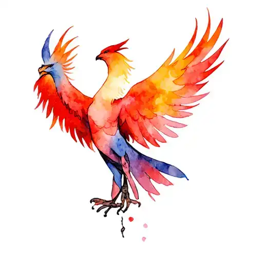 Fawkes The Phoenix Rising From The Ashes