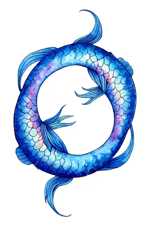 Friends Pisces Aquarius Intertwined Zodiac