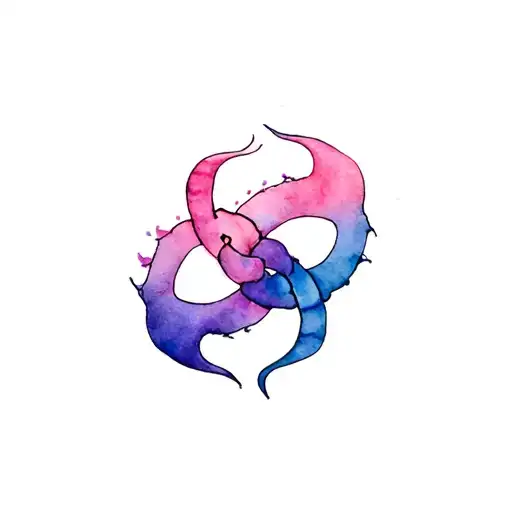 Capricorn Cancer Sign Intertwined