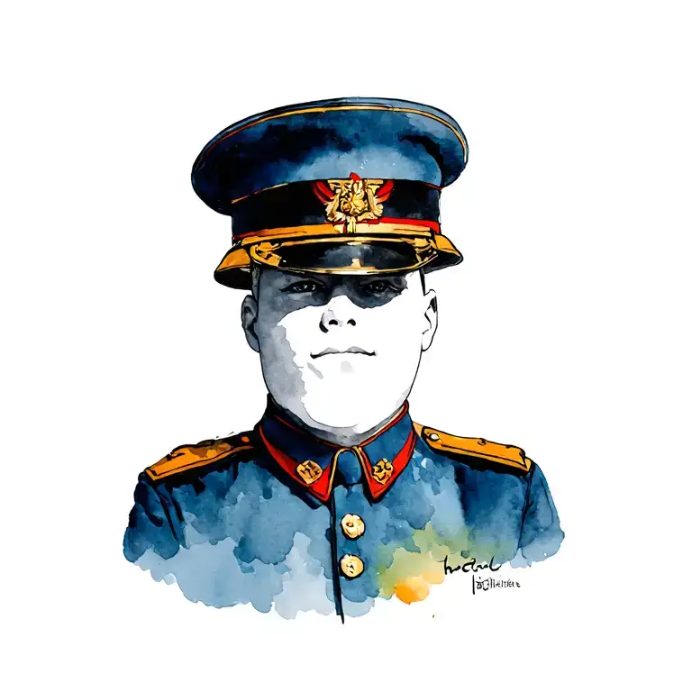 Mole In Military Uniform