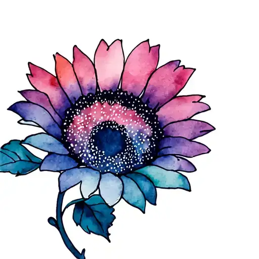 Sunflower Intertwined