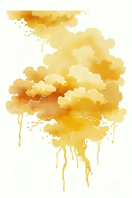 Storm Cloud Storm With Lightning